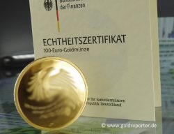 Goldmunzen Der Brd Neue 100 Euro Serie Angekundigt Goldreporter
